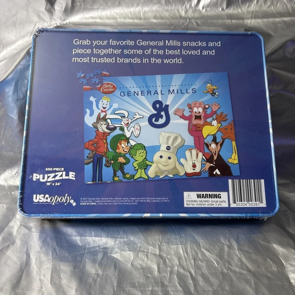 SEALED General Mills Puzzle‎ 550 Pieces Betty Crocker GM Collectors Edition NIB